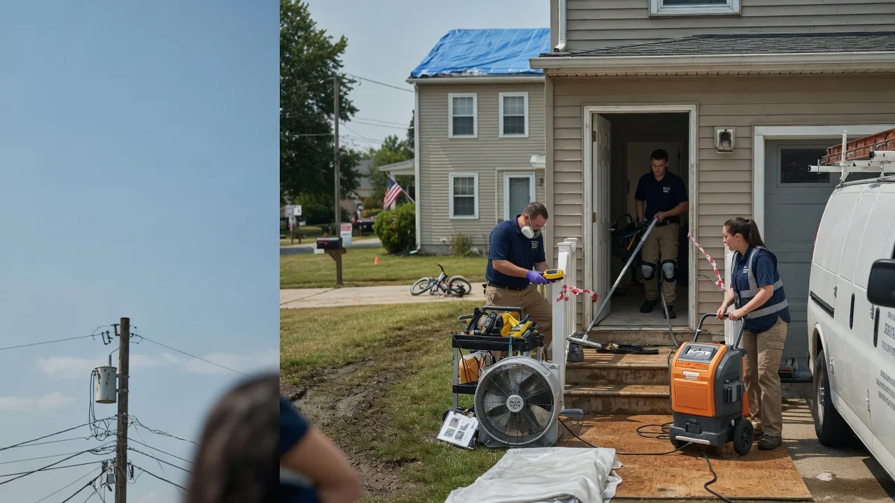 Water Damage Repair in Vanderbilt, PA near me